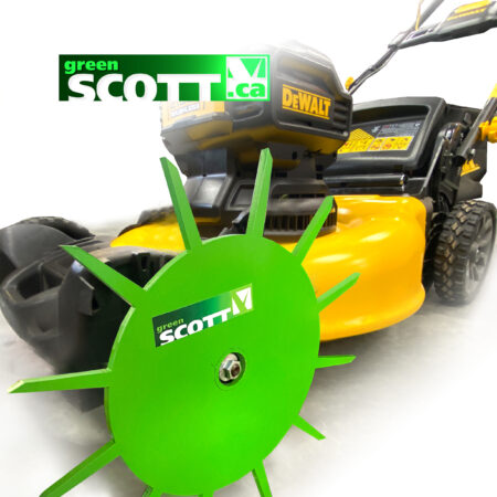 Pin aerator for home owner lawn aeration