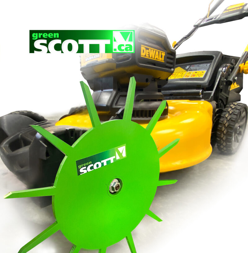 Pin aerator for home owner lawn aeration